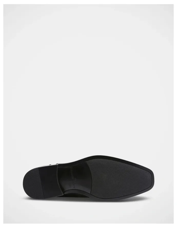 Julius Marlow Knock Toe Cap Derby Lace Up Dress Shoe in Black