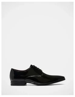 Julius Marlow Lace Up Dress Shoe in Jet Black