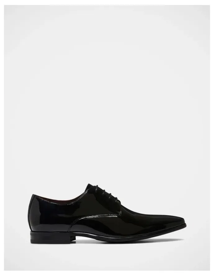 Julius Marlow Lace Up Dress Shoe in Jet Black