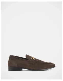 Julius Marlow Lexicon Shoes in Brown Suede