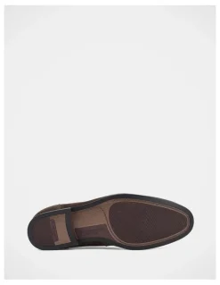 Julius Marlow Lexicon Shoes in Brown Suede