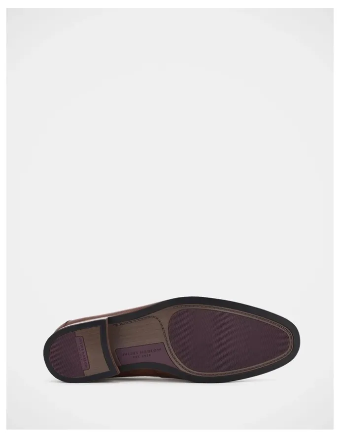 Julius Marlow Luxe Shoes in Dark Tan