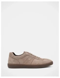 Julius Marlow Oxide Sneakers in Bark Suede
