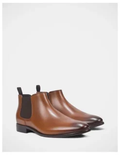 Julius Marlow Alpha Boots in Cognac