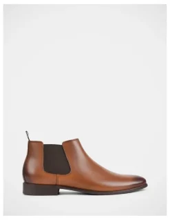 Julius Marlow Alpha Boots in Cognac