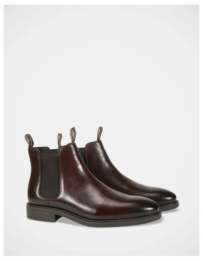 Julius Marlow Gaucho Boots in Mocha
