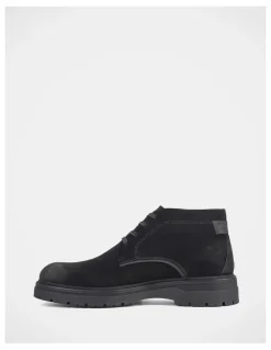 Julius Marlow Haze Boots in Black Suede