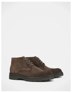 Julius Marlow Haze Boots In Mocha Suede