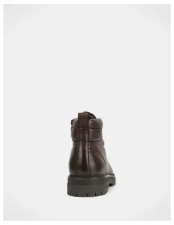 Julius Marlow Hedge Boots in Dark Brown