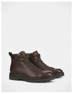 Julius Marlow Hedge Boots in Dark Brown