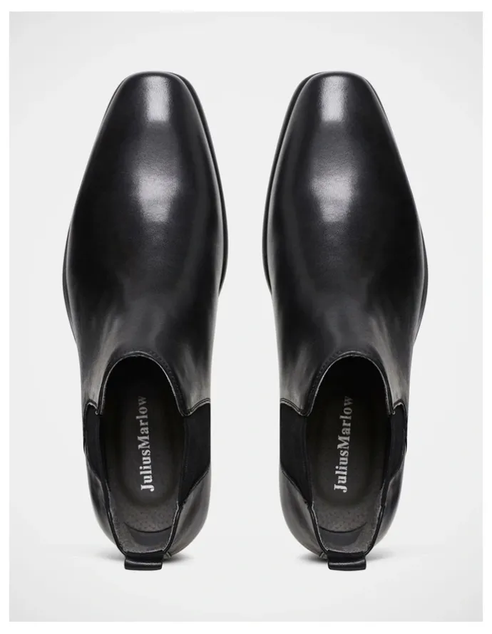 Julius Marlow Kick Chelsea Boot in Black