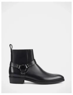 Julius Marlow Rocker Boots in Black