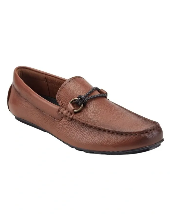 Kenneth Cole Dominic Loafer in Medium Brown