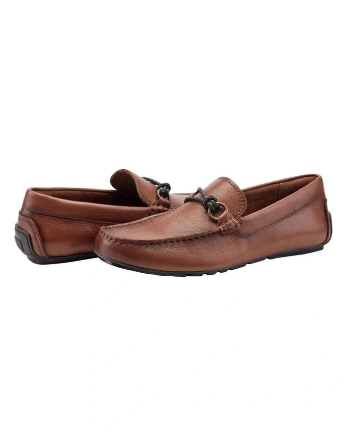 Kenneth Cole Dominic Loafer in Medium Brown