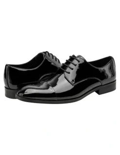Kenneth Cole Henzer Cap Toe Oxoford in Black