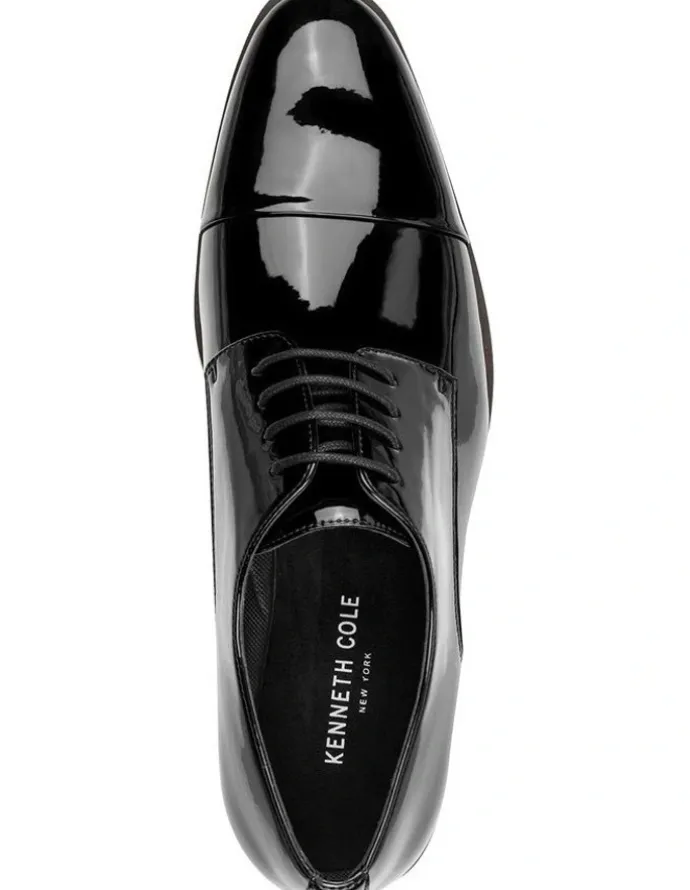 Kenneth Cole Henzer Cap Toe Oxoford in Black