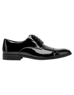 Kenneth Cole Henzer Cap Toe Oxoford in Black