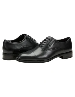 Kenneth Cole Tully Cap Toe Oxford in Black