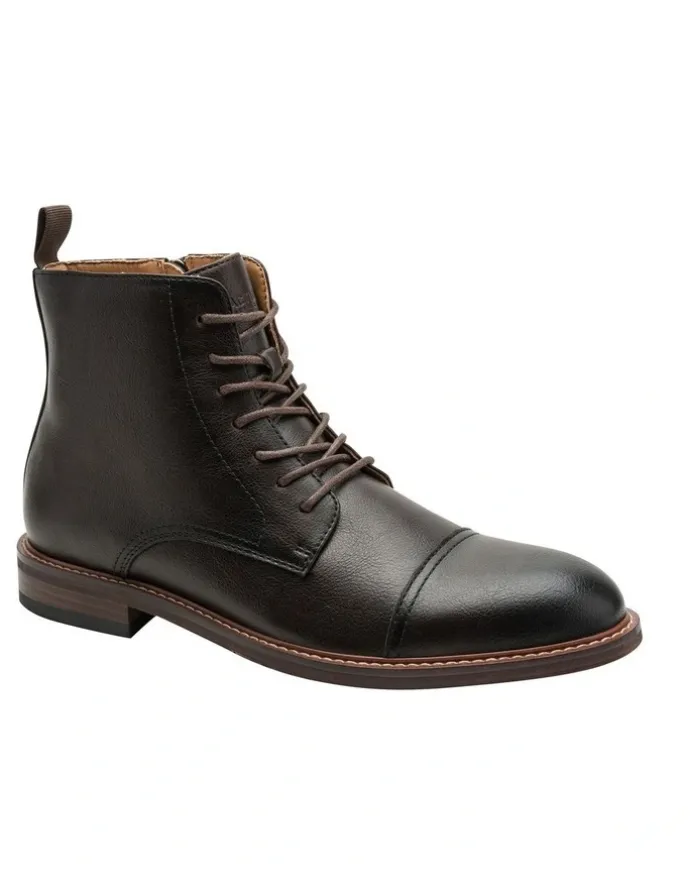 Kenneth Cole Lowen Combat Boot in Brown