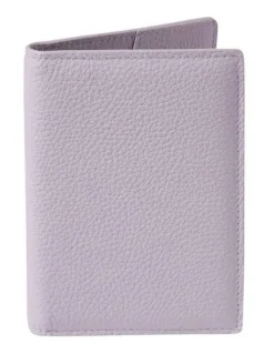 Kinnon Earle Passport Holder in Lilac