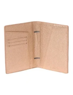 Kinnon Earle Passport Holder in Rose Gold
