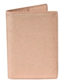 Kinnon Earle Passport Holder in Rose Gold
