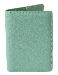 Kinnon Earle Passport Holder in Mist