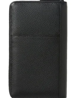 Kinnon Hemingway Travel Wallet in Black