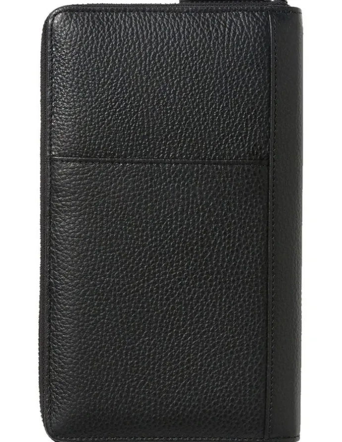 Kinnon Hemingway Travel Wallet in Black