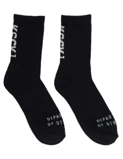 KSCY Raid Mid Socks 2 Pack in Black