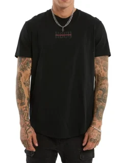 KSCY Apparition Dual Curved Tee in Black