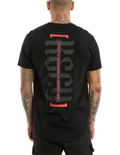 KSCY Apparition Dual Curved Tee in Black