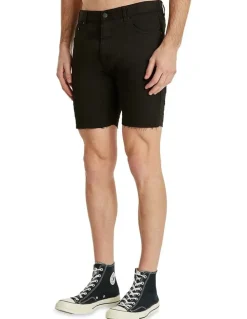KSCY Denim Short in Black