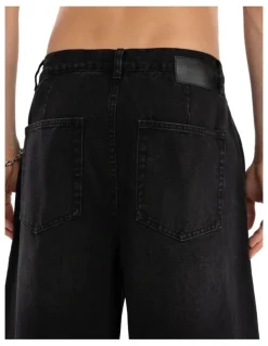 KSCY K8 Balloon Jean in Vintage Black
