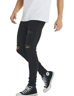 KSCY K1 Super Skinny Jean in Black