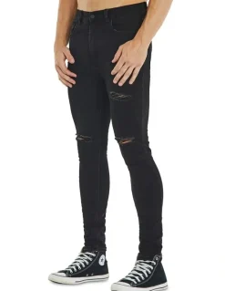 KSCY K1 Super Skinny Jean in Black