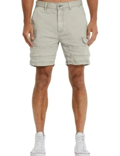 KSCY Michigan Cargo Shorts in Willow Grey