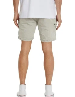 KSCY Michigan Cargo Shorts in Willow Grey