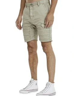 KSCY Salem Cargo Short in Vintage Khaki