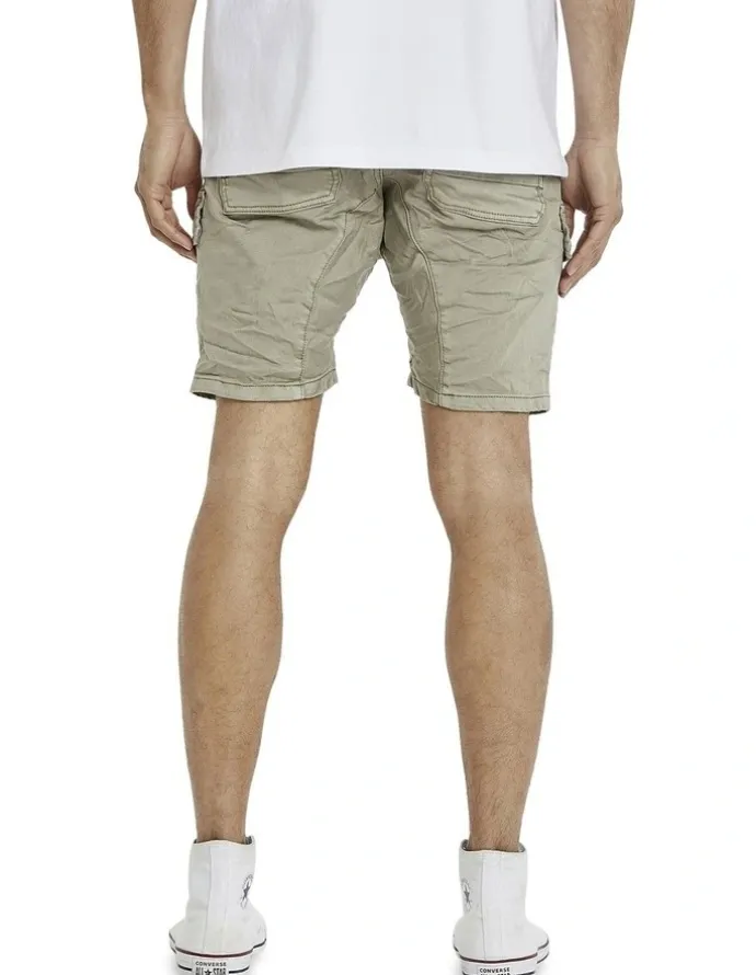 KSCY Salem Cargo Short in Vintage Khaki
