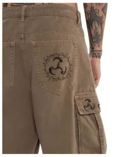 KSCY Shuriken K7 Baggy Cargo Short in Brown
