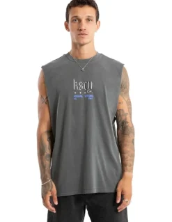 KSCY Studio Relaxed Muscle Tank in Grey