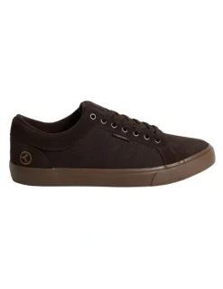 Kustom Finetime Classic Sneakers in Choc