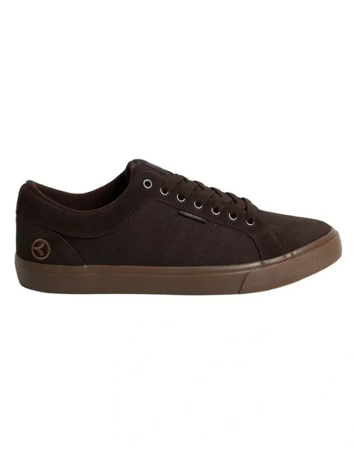 Kustom Finetime Classic Sneakers in Choc