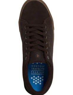 Kustom Finetime Classic Sneakers in Choc