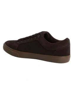 Kustom Finetime Classic Sneakers in Choc