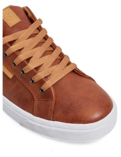 Kustom Finetime Classic Sneakers in Brown