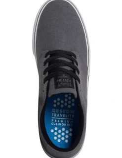 Kustom Layday Sneakers in Steel Grey