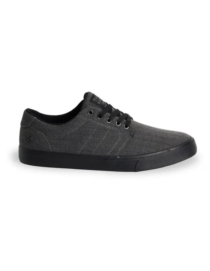 Kustom Layday Sneakers in All Black