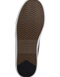 Kustom Remark 2 Sneakers in Black Slub